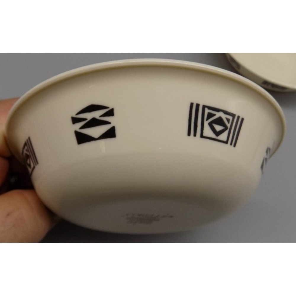 6 Corelle Tribal Spirit Fruit Berry Bowls Dessert Retired Sauce 5 3/8" Vintage